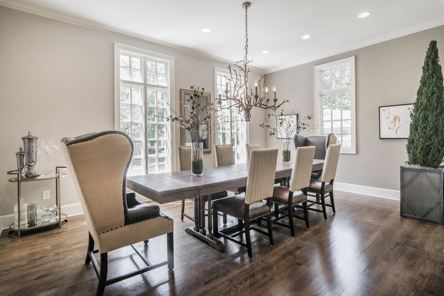 riverway interior redesign dining room