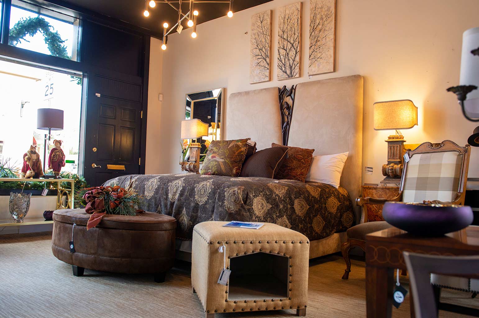 Home Store Bedding Custom Pillows and Window Treatments
